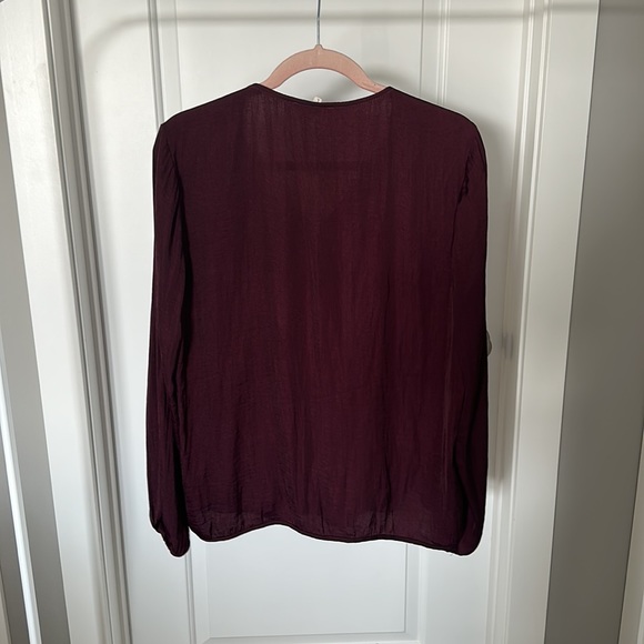 Maurice’s Burgundy Blouse - Picture 2 of 2